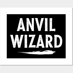 Anvil wizard Posters and Art